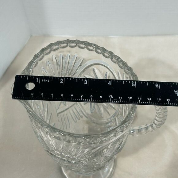 Vintage Cut Crystal Water Pitcher. Excellent Condition - Picture 12 of 12